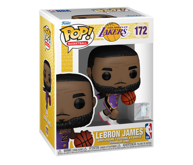 Funko POP NBA: Lakers - Lebron James - 1260923 - zdjęcie 3